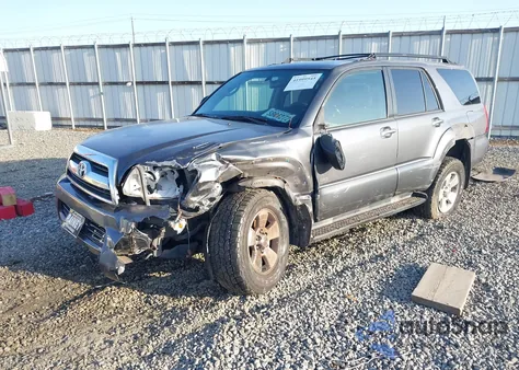 2007 Toyota 4Runner Sr5 V6 из США, поврежденный, VIN JTEZU14R270096469